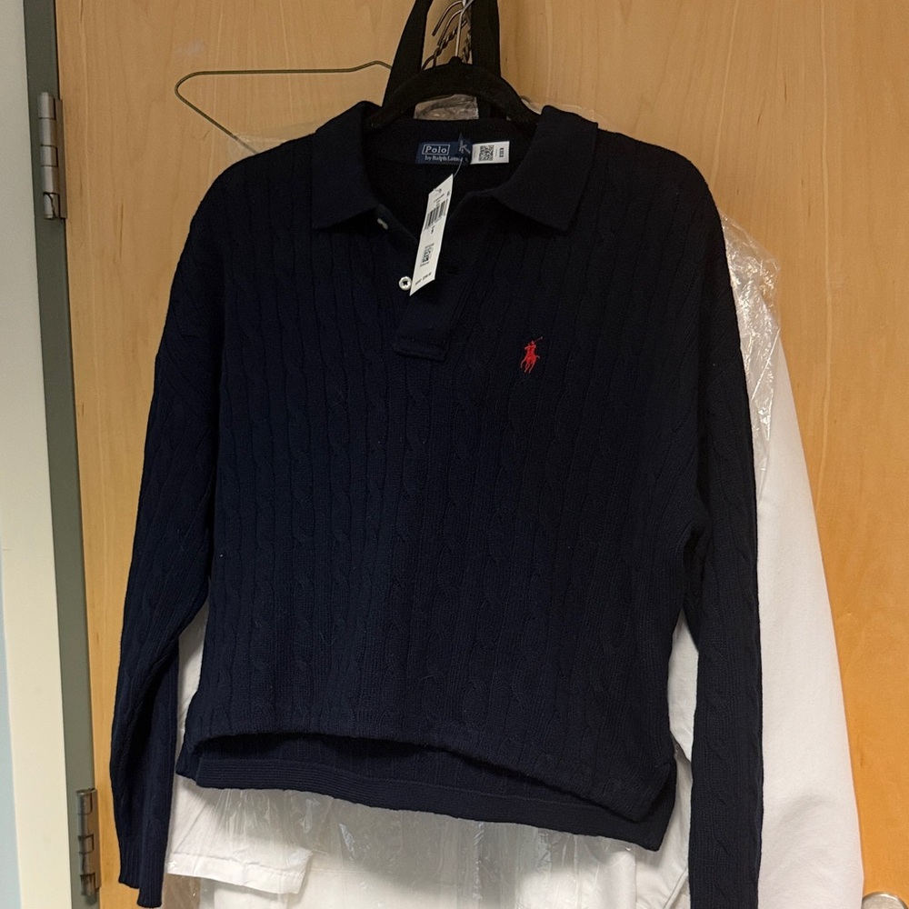 Polo by Ralph Lauren Navy Sweater - Picture 2 of 3